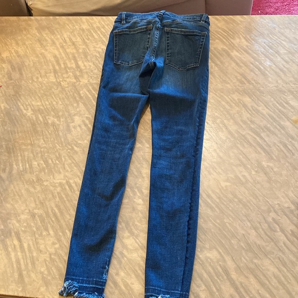 DL 1961 Margaux Instasculpt Ankle Skinny Frayed/Harlow Wash - Picture 4 of 9